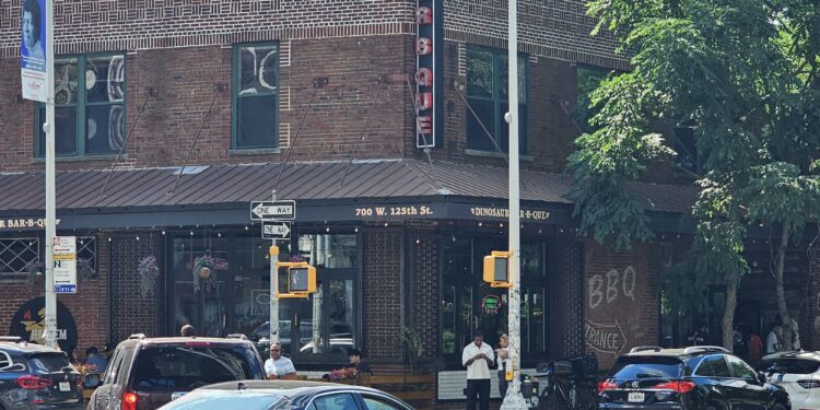 Dinosaur Bar-B-Que Harlem exterior at 700 W 125th Street NYC