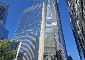 Edge NYC observation deck at 30 Hudson Yards skyscraper Manhattan