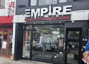 Empire Uptown NYC streetwear boutique exterior at 124 Dyckman Street Inwood Manhattan
