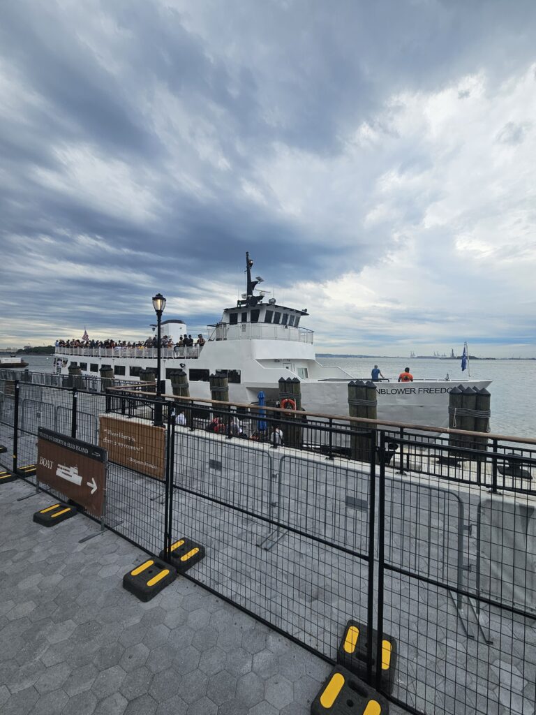 Statue City Cruises ferry terminal at Battery Park Lower Manhattan