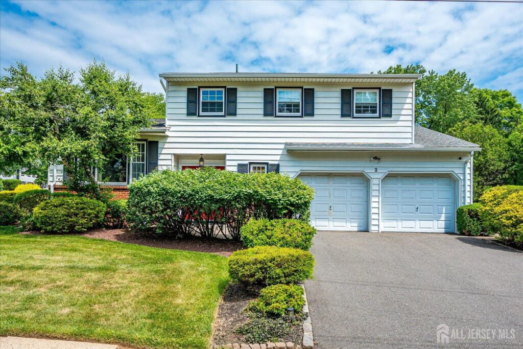New Jersey home exterior with landscaping