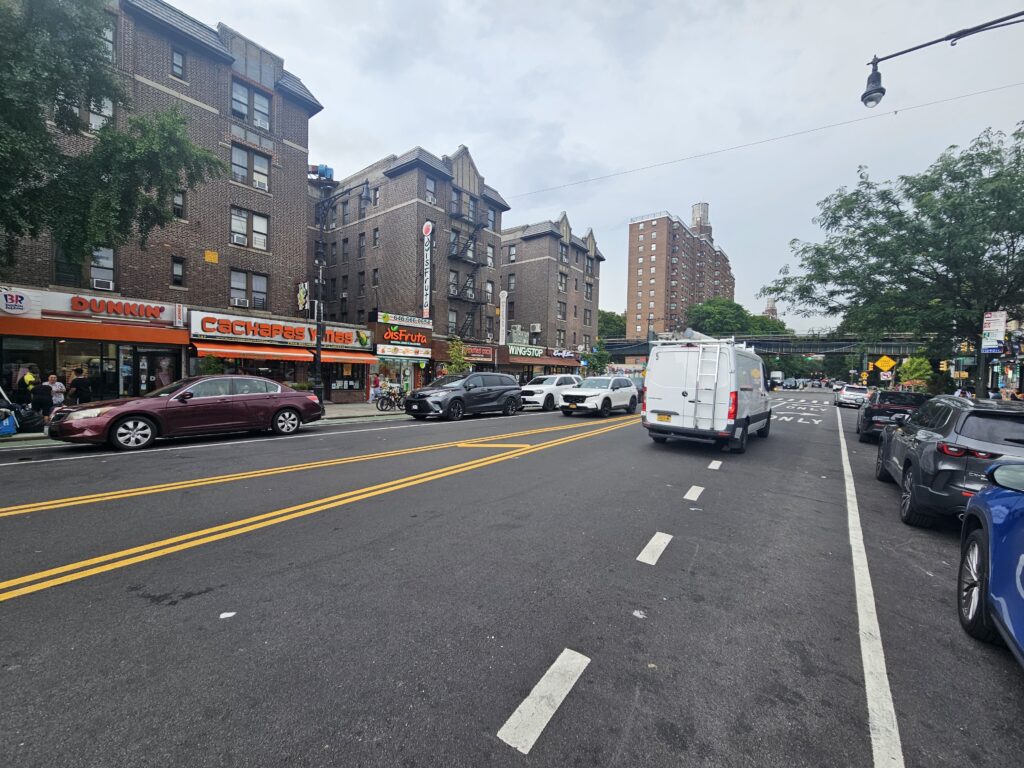 809 Bar & Grill restaurant storefront on Dyckman Street, Inwood, Manhattan