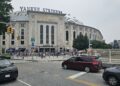 Yankee Stadium main entrance Gate 4, Bronx New York