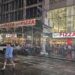 Joe's Pizza Midtown Manhattan storefront on Broadway and West