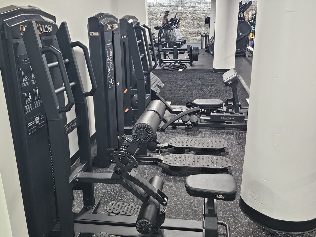 Specialty strength machines inside Elev8tion Fitness Bronx