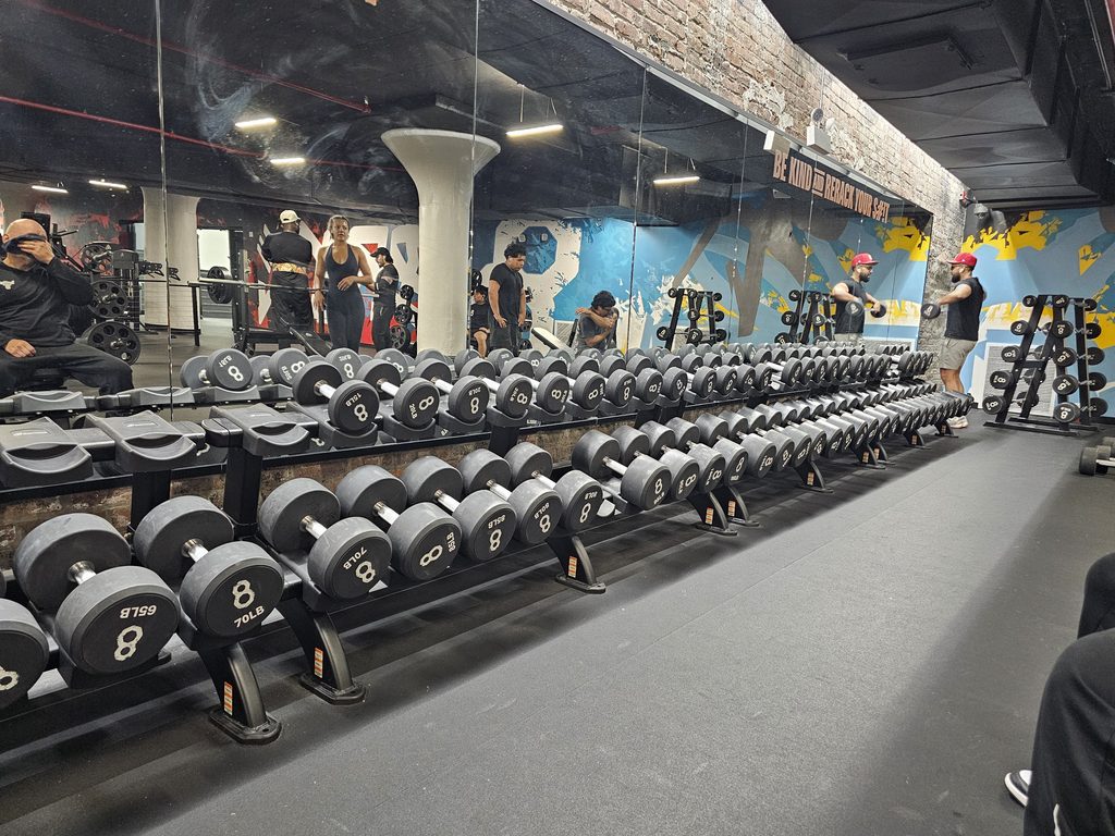 Open functional training area inside Elev8tion Fitness Bronx