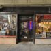 Indian food counter and dining area at Vanderbilt Market NYC