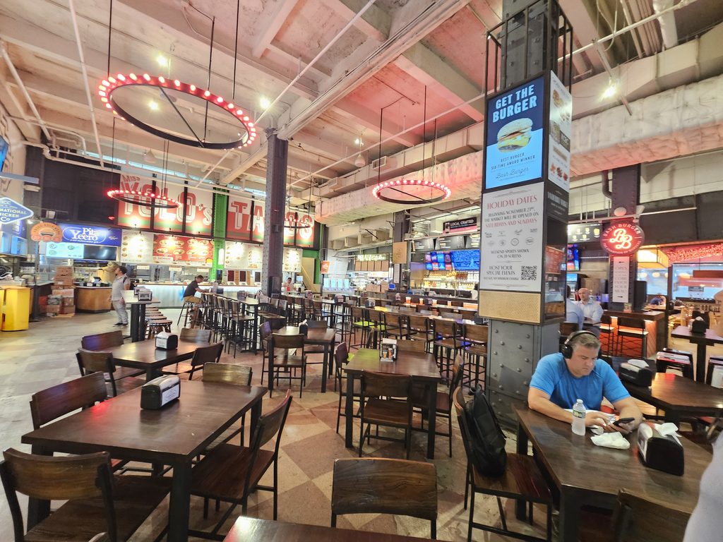 Vanderbilt Market NYC wide interior near Grand Central Terminal