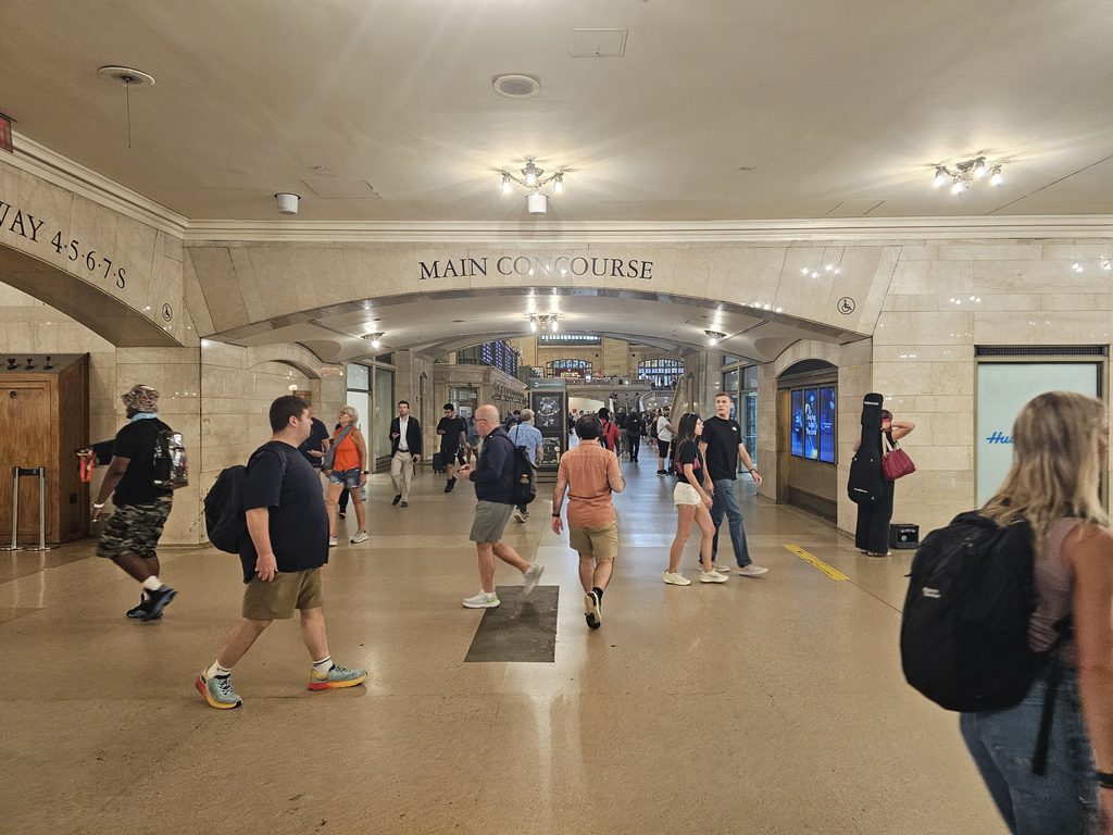 Grand Central Terminal Main Concourse near Grand Central Market NYC