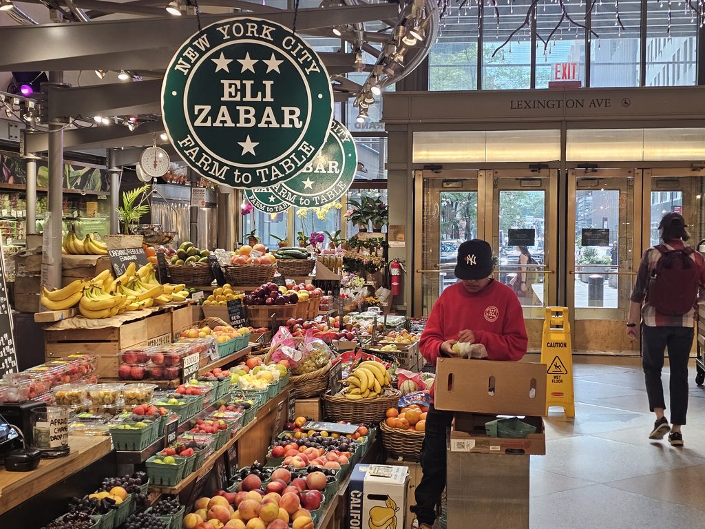 Eli Zabar's Farm to Table at Grand Central Market NYC