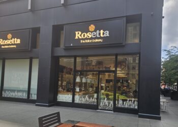 Rosetta Bakery storefront exterior in Manhattan NYC