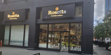 Rosetta Bakery storefront exterior in Manhattan NYC
