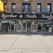 Vianca 5 Star Barber & Nails Salon NYC storefront sign on Nagle Avenue in Inwood, Manhattan