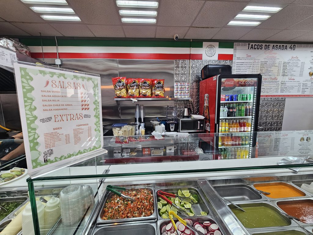 Counter and menu view — place after the section about the casual dining setup.