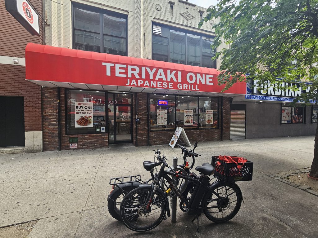 Featured Image — Teriyaki One Bronx storefront