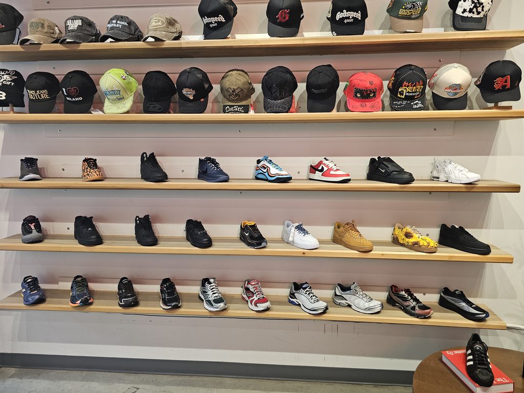 Additional footwear display