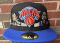 The Vintage NYC custom embroidered New York Knicks fitted hat by @thehatgoat